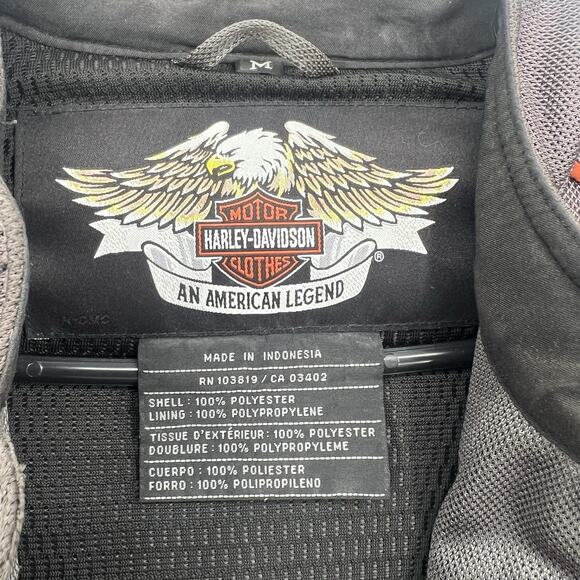 Vintage Harley Davidson Motorcycle Jacket Men Size M - Picture 3 of 7